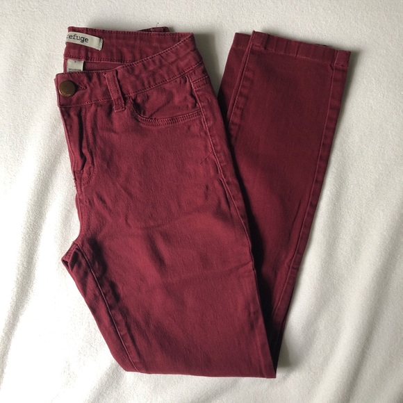 refuge Denim - Refuge red jeans 🌺(2for$10)